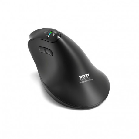 PORT CONNECT Mouse | ERGO AUDITOR | Wireless | Bluetooth, 2.4 GHz | Black