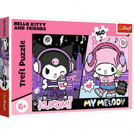 TREFL HELLO KITTY Pusle Kuromi, 160 osa