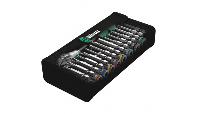 ZYLKOP socket wrench set 1/4'' 5-13 mm 16 pcs