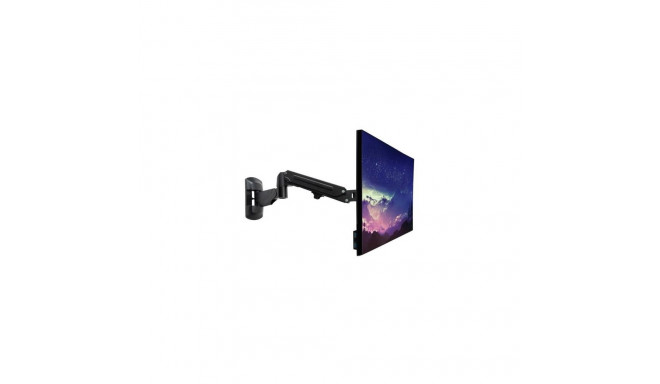 Lindy Wall Mounted Single Gas Arm Display Mount - Black