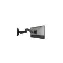 Lindy Wall Mounted Single Gas Arm Display Mount - Black