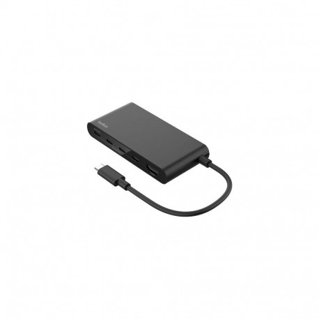 Belkin AVC021HQBK interface hub USB Type-C 10000 Mbit/s Black
