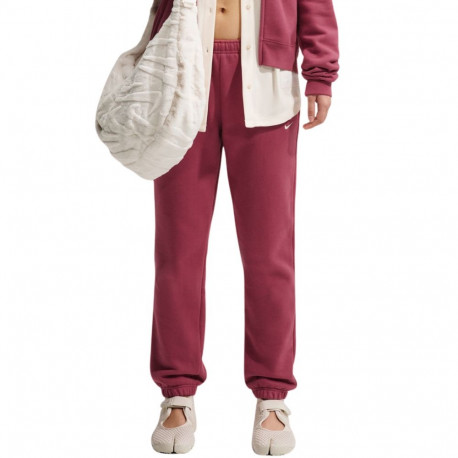 Spodnie damskie Nike Studio Fleece różowe IM8076 654 M