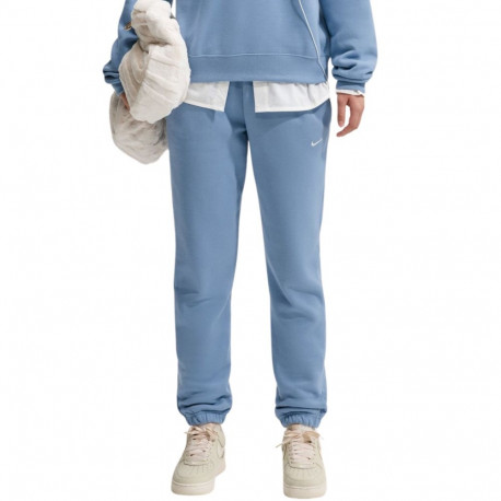Spodnie damskie Nike Studio Fleece jasnoniebieskie IM8076 486 M