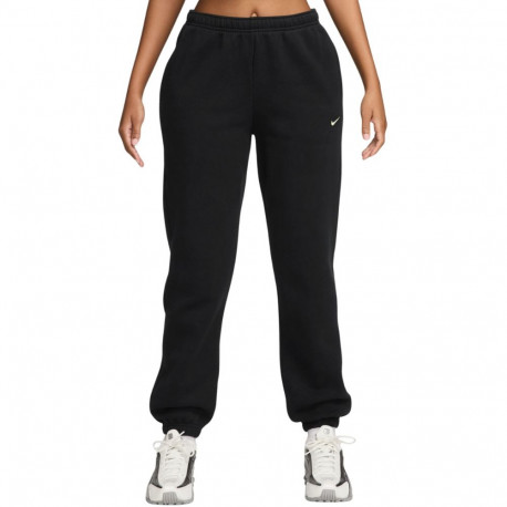 Spodnie damskie Nike Studio Fleece czarne IM8076 001