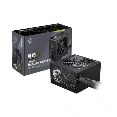 MSI toiteplokk MAG A650BN PCIE5 II 650W 100-240V ATX