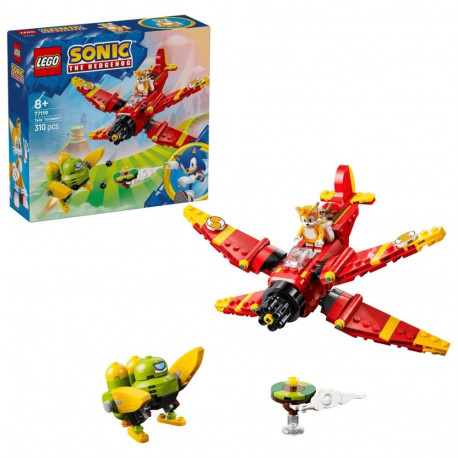 Constructor - LEGO Sonic The Hedgehog 77119 Tails And Tornado 310Pcs