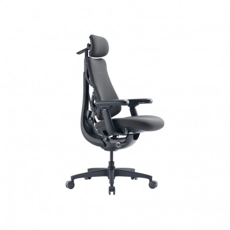 Office Chair - LiberNovo Omni GEN 48 cm Adjustable Recline, Electric Lumbar Support, Graphite