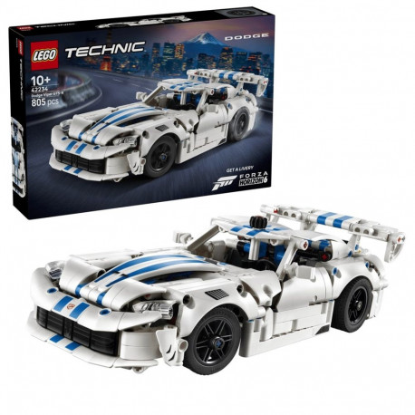 Constructor - LEGO Technic 42234 Dodge Viper GTS-R 805 Pcs