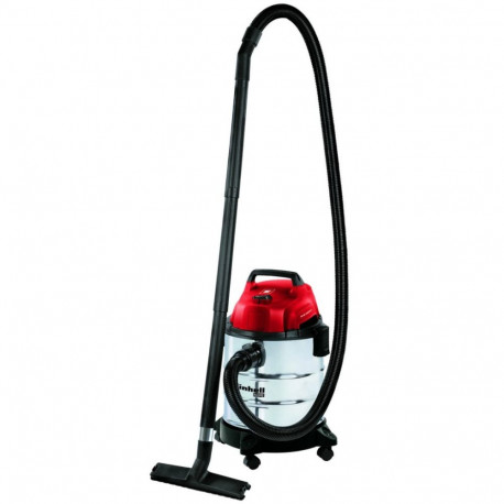 Vacuum Cleaner - Einhell TH-VC 1820 S 1250 W 20L Wet/Dry Cleaner Stainless Steel