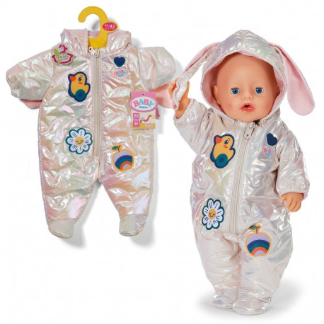 BABY BORN Winter Suit Cream, 43cm