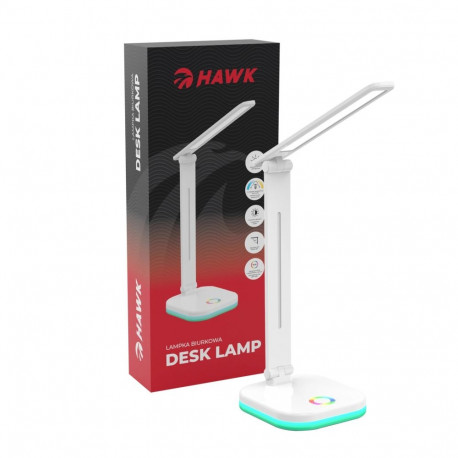 Hawk HWDL001WH Desk Lamp White