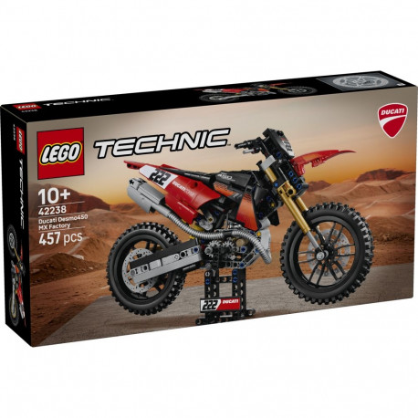 LEGO Technic Ducati Desmo450 MX Factory mootorratas