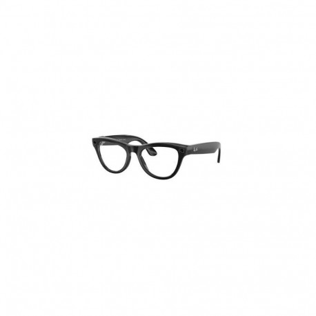 Ray-Ban Meta Skyler Gen1 Smart Glasses with AI, Size 52-20, 2F Clear / Cerulean Blue Lense, Shiny Bl