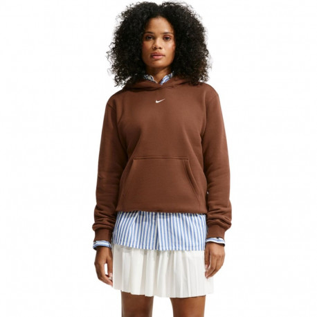 Nike naiste dressipluus IM8100 259 Studio Fleece keskmise paksusega, helepruun