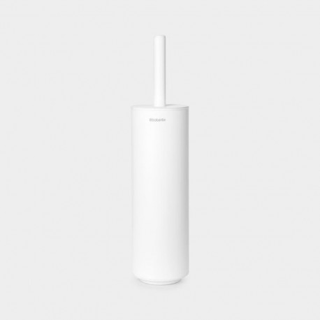 BRABANTIA tualetes poda birste ar turetaju  mineral white 303845 (8710755303845)
