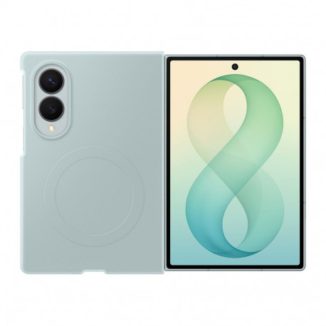 Samsung Silicone Magnet Case for Samsung Galaxy Z Fold 8 compatible with MagSafe + 2 anti-reflective