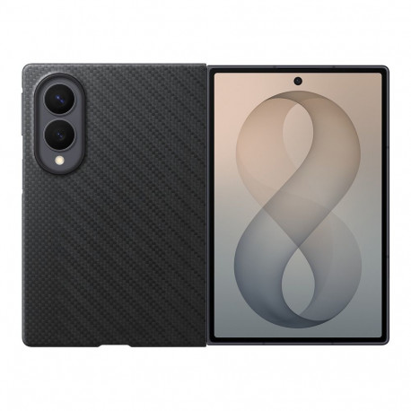 Samsung Carbon Magnet Case for Samsung Galaxy Z Fold 8 compatible with MagSafe + 2 anti-reflective f