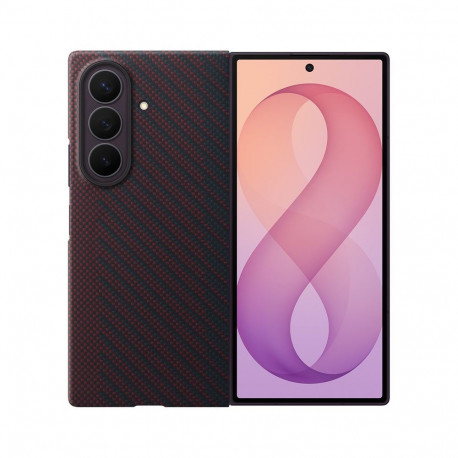 Samsung Carbon Magnet Case for Samsung Galaxy Z Fold 8 Ultra compatible with MagSafe + 2 anti-reflec