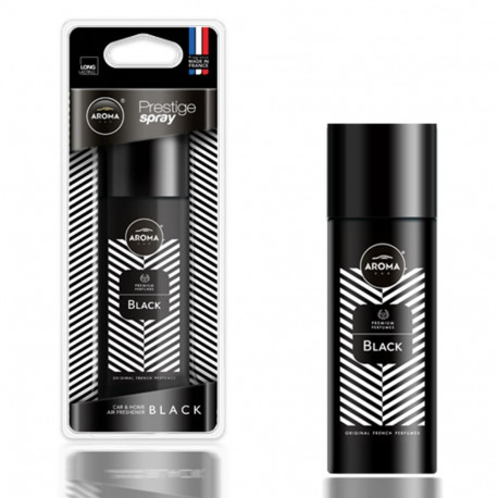 Odświeżacz powietrza aroma prestige spray black
