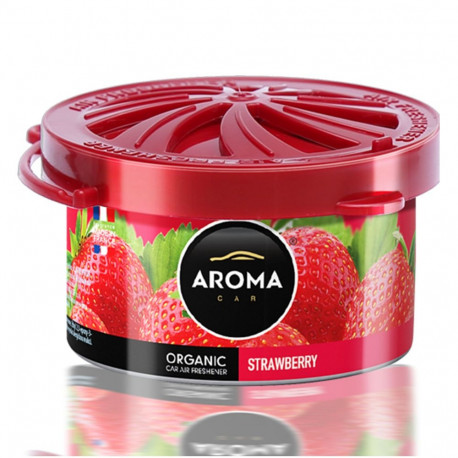 Aroma Organic õhuvärskendaja maasikane