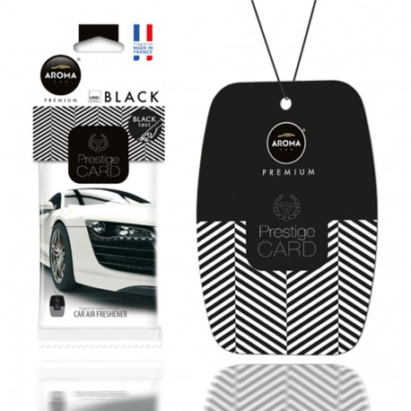 Odświeżacz powietrza aroma prestige card black