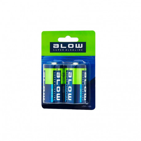 82-518# Bateria blow super alkaline r20/d 2szt.
