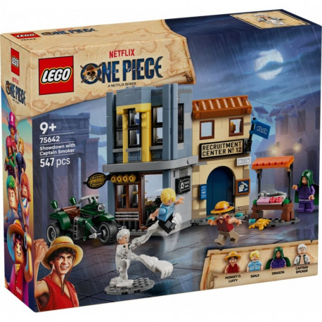 One Piece ehitusplokid 75642 kokkupõrge kapten Smokeriga