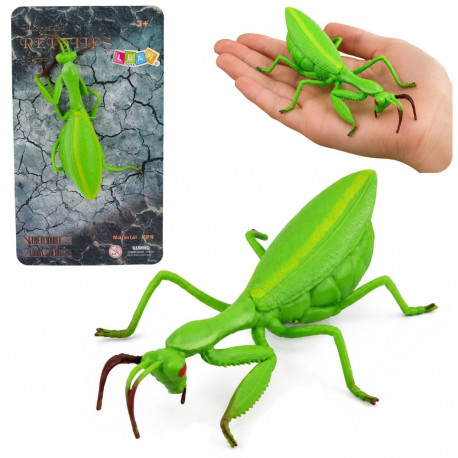 Modliszka kummist realistlik veniv figuur 18cm, roheline