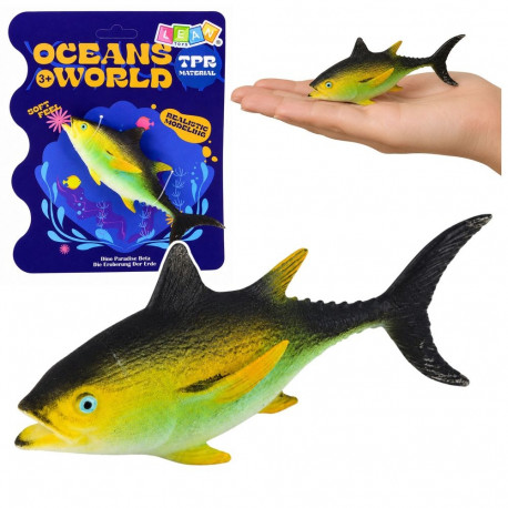 kujuke kummist veniv realistlik tuunikala 14cm