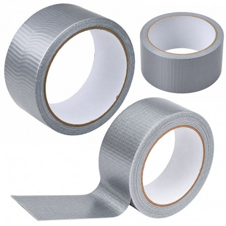 Szara Taśma Naprawcza Zbrojona Mocna Srebrna 48mm x 15m