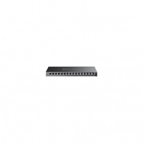 TP-LINK | etStream 16-Port Gigabit Smart Switch with 8-Port PoE+ | TL-SG2016P | Web managed | Deskto
