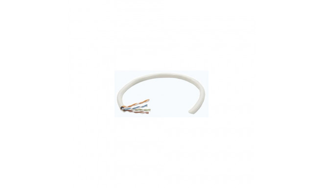 Intellinet Network Bulk Cat5e Cable, 24 AWG, Solid Wire, 305m, Grey, Copper, U/UTP, Box