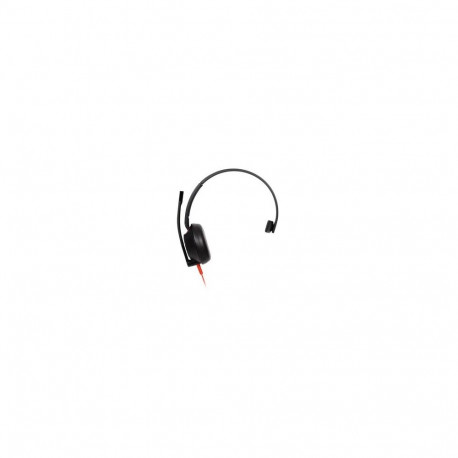 HP Poly Blackwire 5210 Monaural USB-C Headset +3.5mm Plug +USB-C/A Adapter