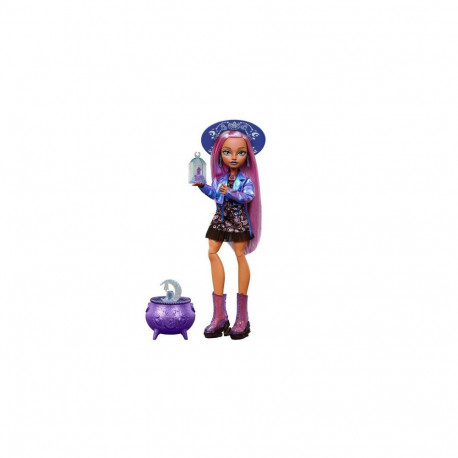 Monster High Moonspell Magic by Layla Stone Fashion Doll, Crystal Witch with Accessories