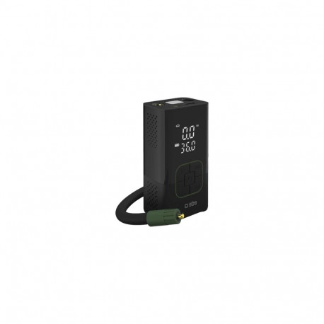 SBS kompressor kaasaskantav akupangaga 3.600mAh, must