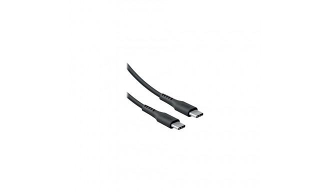 SBS USB-C–USB-C kaabel 2m 100W, must