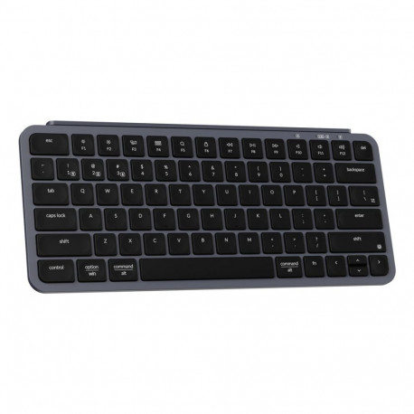 Keyboard - Keychron B1 Pro 75% Low Profile Wireless USB, Bluetooth, RF Space Grey
