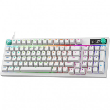 Logitech _8342281 LOGITECH G316 X 98 Wired Gaming Keyboard - WHITE - US INT''L -