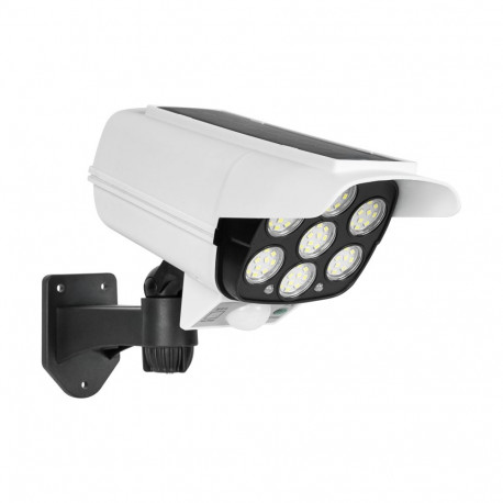 Lampa solarna - atrapa kamery monitoringowej