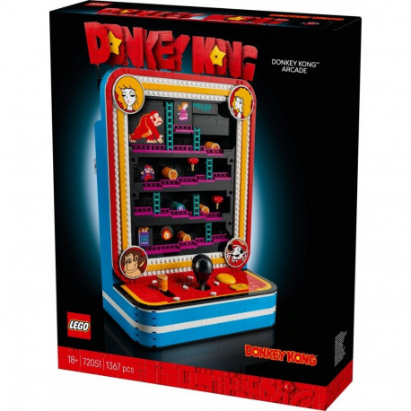 Klocki super mario 72051 automat do gry donkey kong