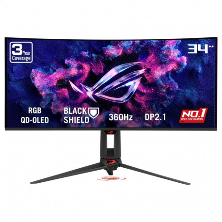 Monitor - ASUS ROG Swift OLED PG34WCDN 34" 3440x1440 360Hz QD-OLED Black
