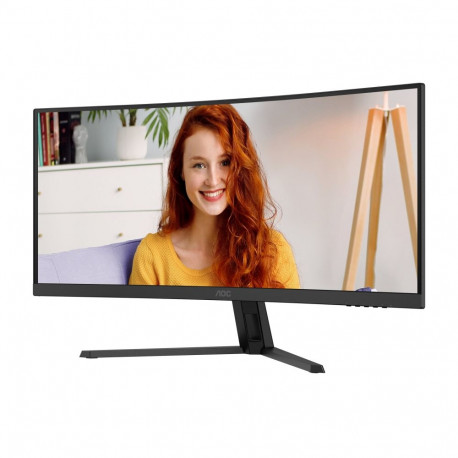 AOC monitor CU34B3E 34" VA WQHD 21:9 120Hz 4ms 3440x1440 300cd/m² HDMI 1, must