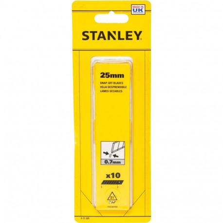 Stanley murretavad terad 25mm 10tk