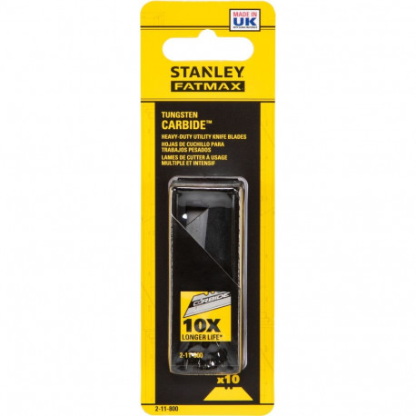 Stanley Carbide Trapezoid Blades 10 pcs.
