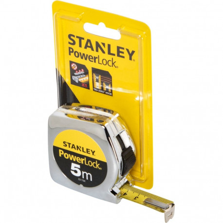 Stanley mõõdulint Powerlock 5m/19mm, plastkorpusega