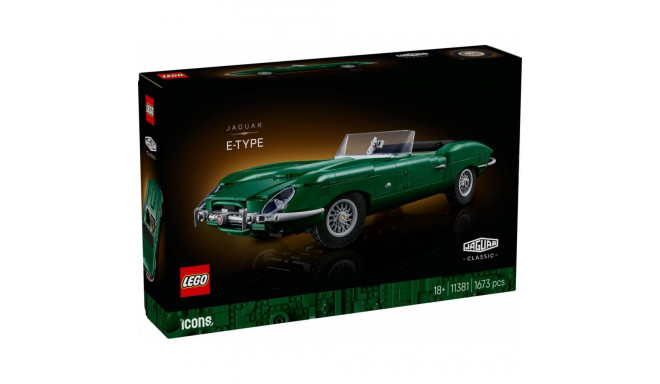 Bricks Icons 11381 Jaguar E-Type