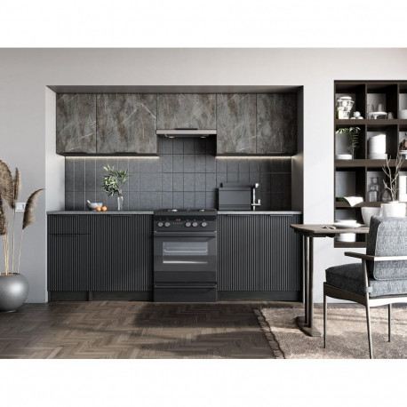 KITCH UNIT TAMARA 240 ANTH/BLACK 2.4M