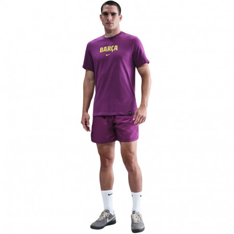 Nike meeste t-särk HQ8406 595 FC Barcelona sõnalogoga, lilla