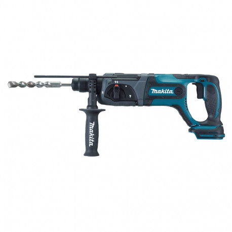 Power Tool - Makita DHR241Z Rotary Hammer 18V, 2J Impact Energy, Black/Blue